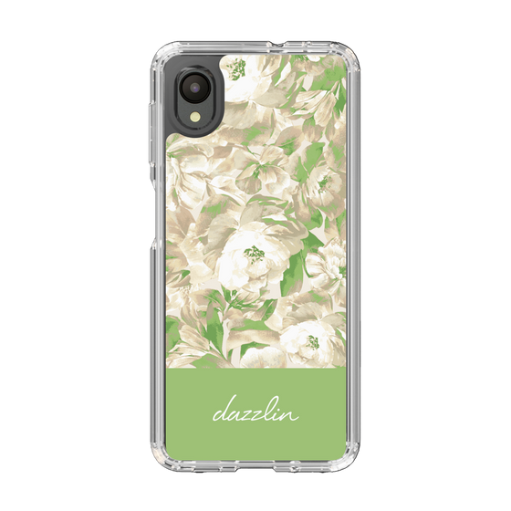 Slim Protection Case［ dazzlin - PaintFlower - Green ］