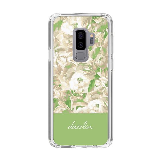 Slim Protection Case［ dazzlin - PaintFlower - Green ］