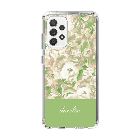 Slim Protection Case［ dazzlin - PaintFlower - Green ］