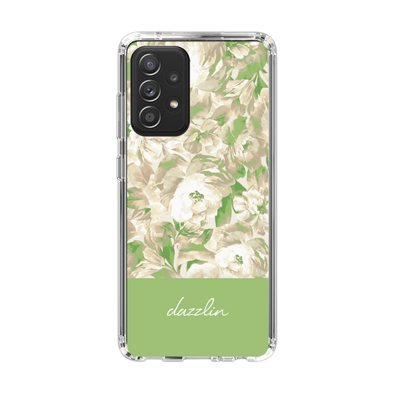 Slim Protection Case［ dazzlin - PaintFlower - Green ］