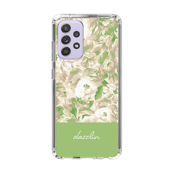 Slim Protection Case［ dazzlin - PaintFlower - Green ］
