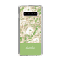 Slim Protection Case［ dazzlin - PaintFlower - Green ］
