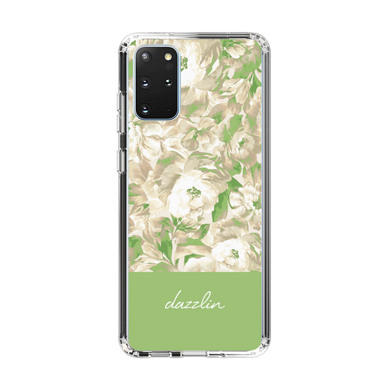 Slim Protection Case［ dazzlin - PaintFlower - Green ］