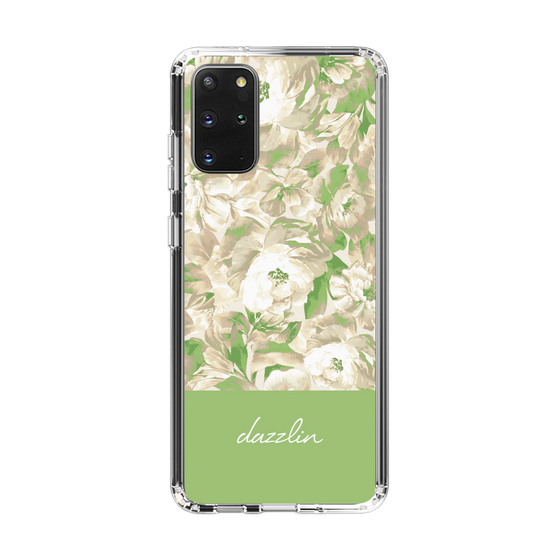 Slim Protection Case［ dazzlin - PaintFlower - Green ］