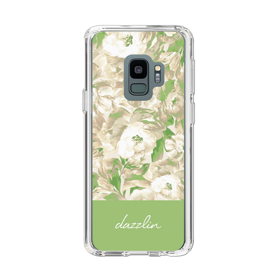 Slim Protection Case［ dazzlin - PaintFlower - Green ］