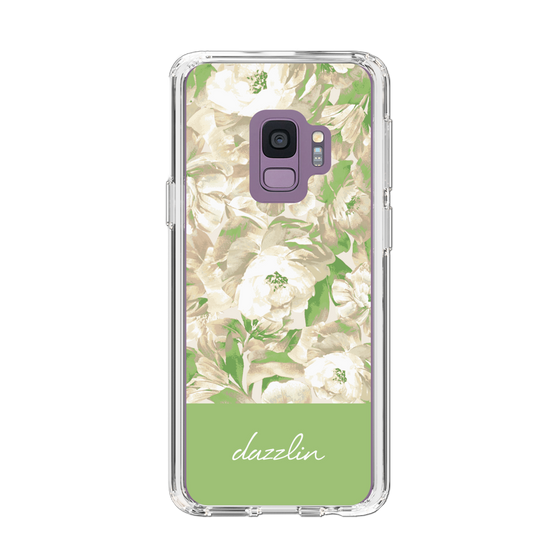 Slim Protection Case［ dazzlin - PaintFlower - Green ］