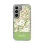 Slim Protection Case［ dazzlin - PaintFlower - Green ］