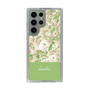 Slim Protection Case［ dazzlin - PaintFlower - Green ］