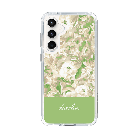 Slim Protection Case［ dazzlin - PaintFlower - Green ］