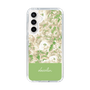 Slim Protection Case［ dazzlin - PaintFlower - Green ］