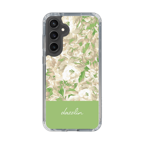 Slim Protection Case［ dazzlin - PaintFlower - Green ］