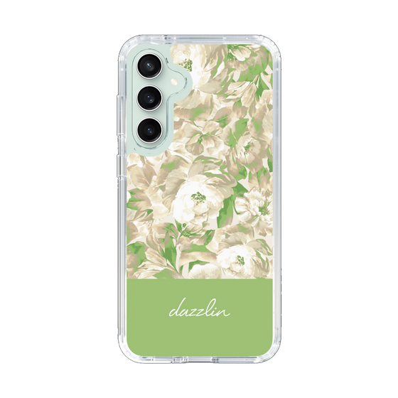 Slim Protection Case［ dazzlin - PaintFlower - Green ］
