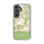 Slim Protection Case［ dazzlin - PaintFlower - Green ］