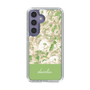 Slim Protection Case［ dazzlin - PaintFlower - Green ］