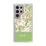 Slim Protection Case［ dazzlin - PaintFlower - Green ］