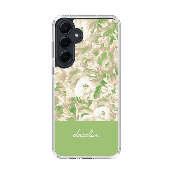 Slim Protection Case［ dazzlin - PaintFlower - Green ］