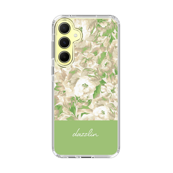 Slim Protection Case［ dazzlin - PaintFlower - Green ］