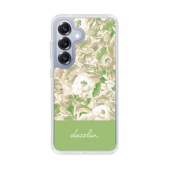 Slim Protection Case［ dazzlin - PaintFlower - Green ］
