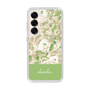 Slim Protection Case［ dazzlin - PaintFlower - Green ］