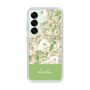 Slim Protection Case［ dazzlin - PaintFlower - Green ］