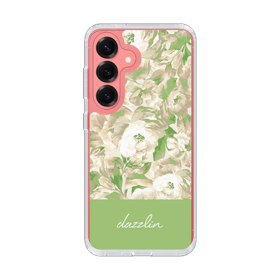 Slim Protection Case［ dazzlin - PaintFlower - Green ］