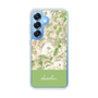 Slim Protection Case［ dazzlin - PaintFlower - Green ］