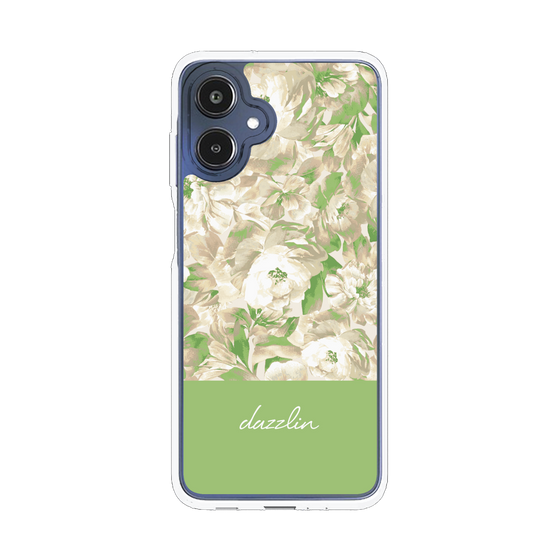 Slim Protection Case［ dazzlin - PaintFlower - Green ］