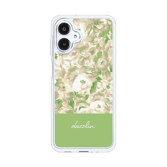 Slim Protection Case［ dazzlin - PaintFlower - Green ］