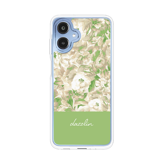 Slim Protection Case［ dazzlin - PaintFlower - Green ］