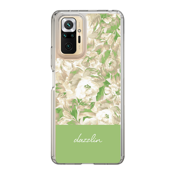 Slim Protection Case［ dazzlin - PaintFlower - Green ］
