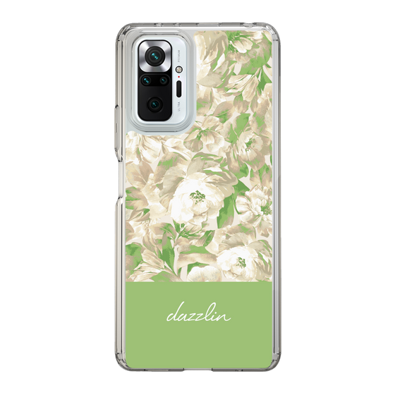 Slim Protection Case［ dazzlin - PaintFlower - Green ］