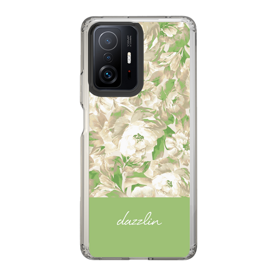 Slim Protection Case［ dazzlin - PaintFlower - Green ］