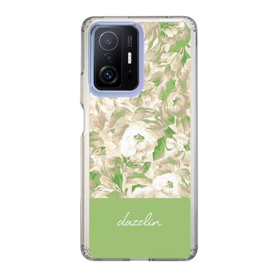 Slim Protection Case［ dazzlin - PaintFlower - Green ］