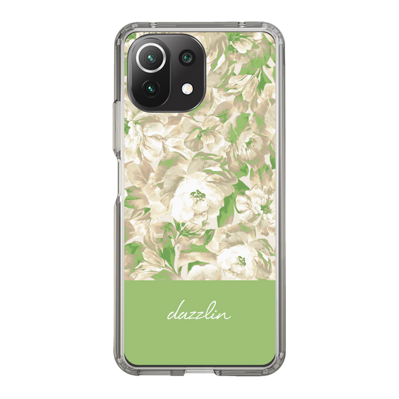 Slim Protection Case［ dazzlin - PaintFlower - Green ］