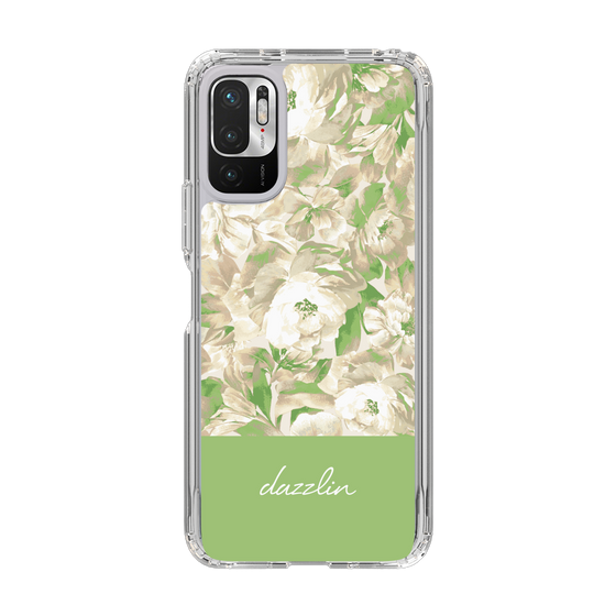 Slim Protection Case［ dazzlin - PaintFlower - Green ］