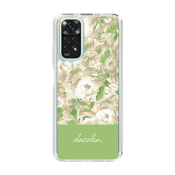 Slim Protection Case［ dazzlin - PaintFlower - Green ］