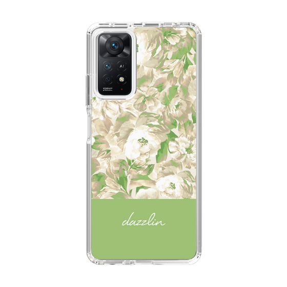 Slim Protection Case［ dazzlin - PaintFlower - Green ］
