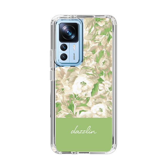 Slim Protection Case［ dazzlin - PaintFlower - Green ］