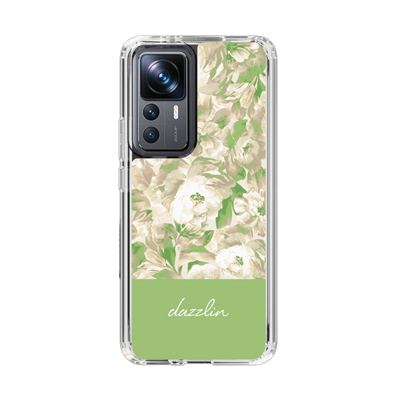 Slim Protection Case［ dazzlin - PaintFlower - Green ］