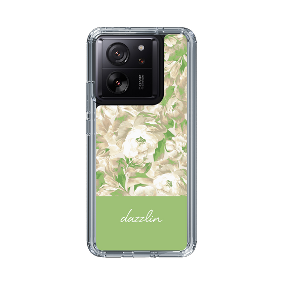 Slim Protection Case［ dazzlin - PaintFlower - Green ］