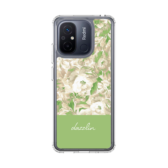 Slim Protection Case［ dazzlin - PaintFlower - Green ］