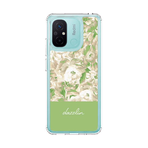 Slim Protection Case［ dazzlin - PaintFlower - Green ］