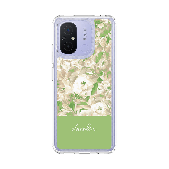 Slim Protection Case［ dazzlin - PaintFlower - Green ］
