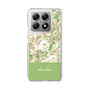 Slim Protection Case［ dazzlin - PaintFlower - Green ］