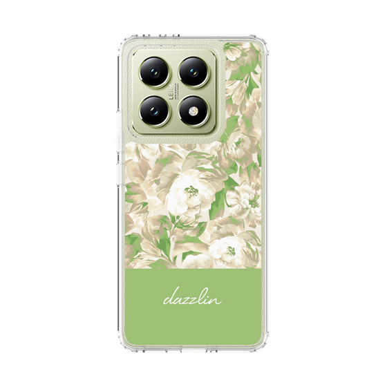 Slim Protection Case［ dazzlin - PaintFlower - Green ］