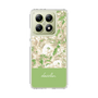 Slim Protection Case［ dazzlin - PaintFlower - Green ］