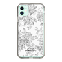 Slim Protection Case［ dazzlin - ToneFlower - Gray ］