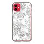 Slim Protection Case［ dazzlin - ToneFlower - Gray ］