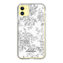Slim Protection Case［ dazzlin - ToneFlower - Gray ］