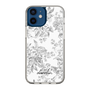 Slim Protection Case［ dazzlin - ToneFlower - Gray ］